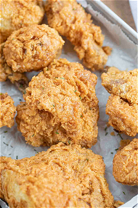 24 stukjes fried chicken